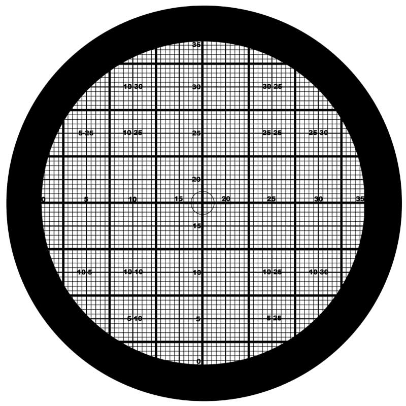 Measuring Gobo, Grid Gobo, Measuring Grid